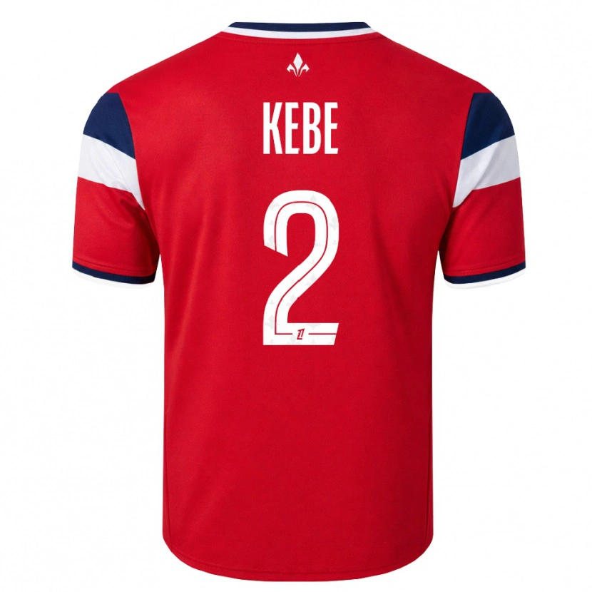 Danxen Kinder Hamadi Kebe #2 Rot Weiß Königsblau Heimtrikot Trikot 2026/27 T-Shirt Österreich