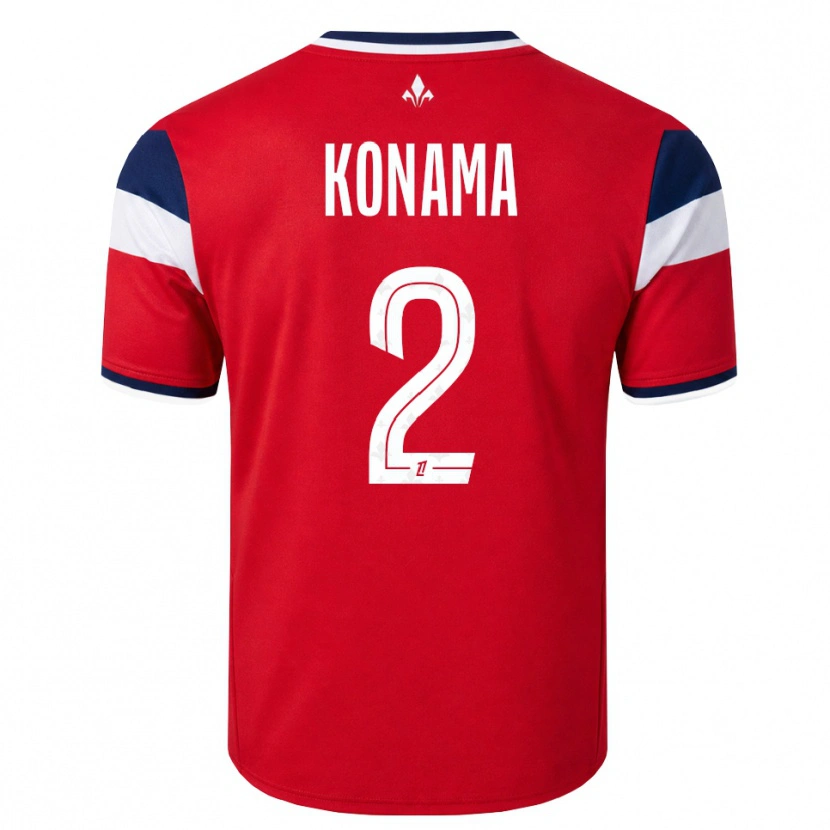 Danxen Kinder Owen Konama #2 Rot Weiß Königsblau Heimtrikot Trikot 2026/27 T-Shirt Österreich