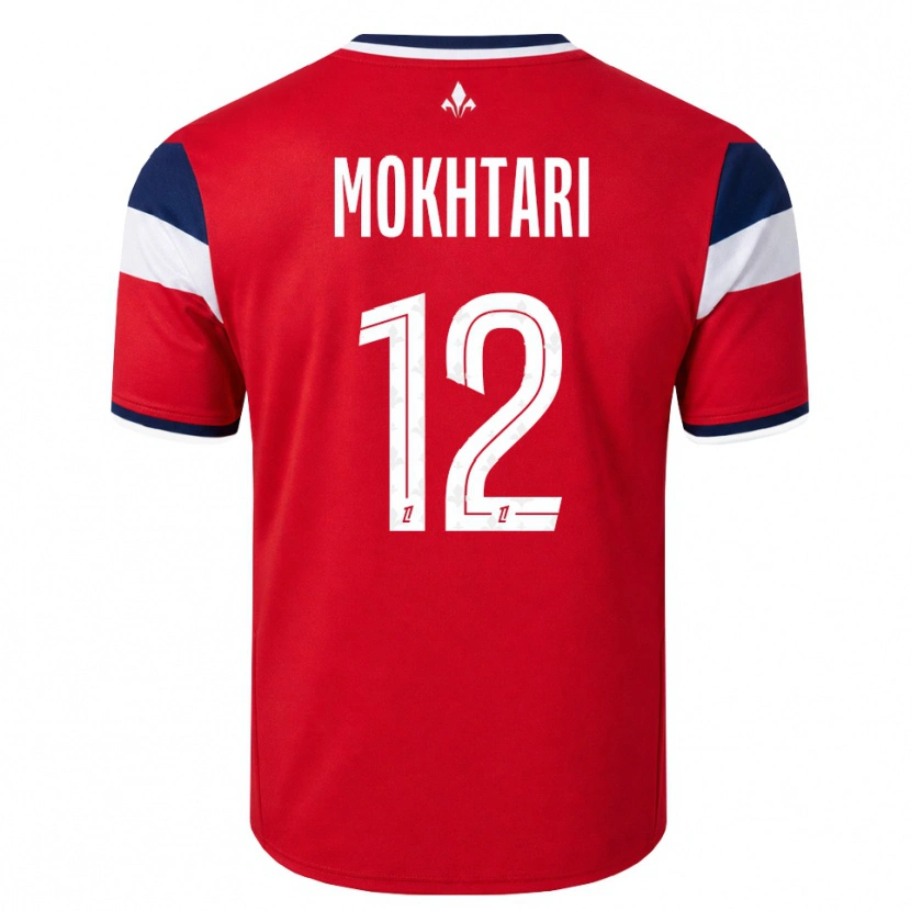 Danxen Kinder Brahim Mokhtari #12 Rot Weiß Königsblau Heimtrikot Trikot 2026/27 T-Shirt Österreich