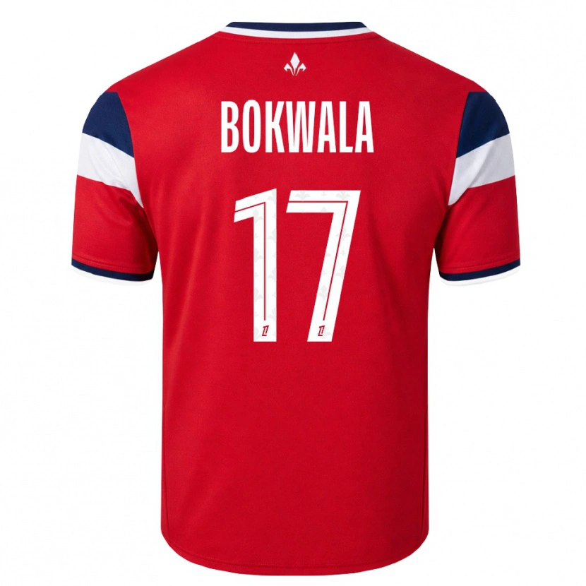 Danxen Kinder Béni Bokwala #17 Rot Weiß Königsblau Heimtrikot Trikot 2026/27 T-Shirt Österreich