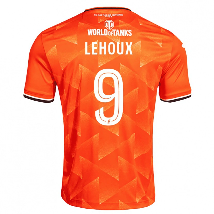 Danxen Kinder Louise Lehoux #9 Orange Weiß Schwarz Heimtrikot Trikot 2026/27 T-Shirt Österreich
