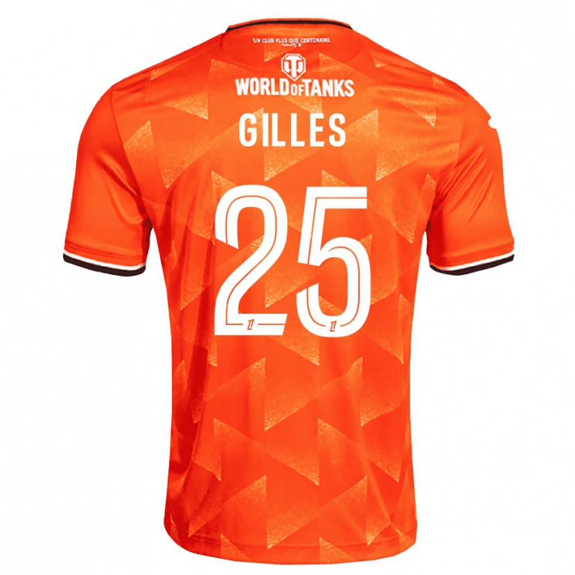 Danxen Kinder Elodie Gilles #25 Orange Weiß Schwarz Heimtrikot Trikot 2026/27 T-Shirt Österreich