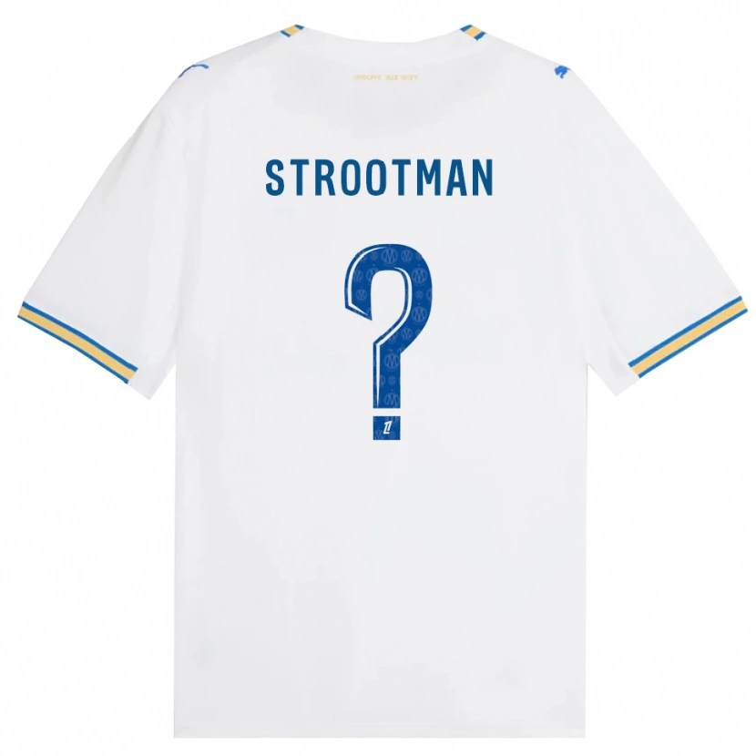 Danxen Kinder Kevin Strootman #0 Dodgerblau Weiß Heimtrikot Trikot 2026/27 T-Shirt Österreich