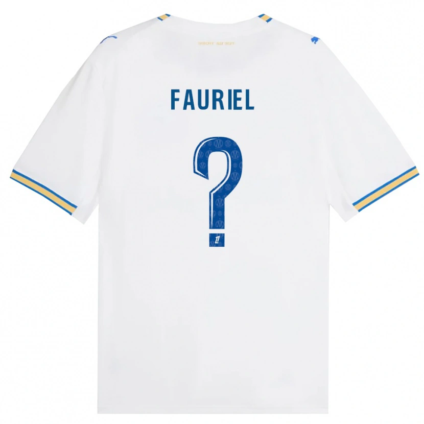 Danxen Kinder Lois Fauriel #0 Dodgerblau Weiß Heimtrikot Trikot 2026/27 T-Shirt Österreich