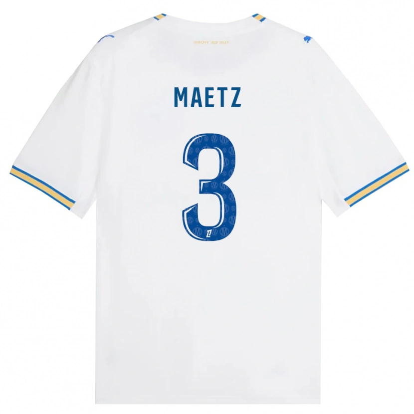 Danxen Kinder Agathe Maetz #3 Dodgerblau Weiß Heimtrikot Trikot 2026/27 T-Shirt Österreich