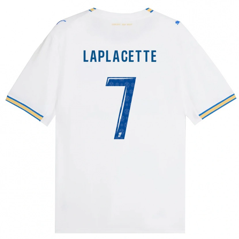 Danxen Kinder Tess Laplacette #7 Dodgerblau Weiß Heimtrikot Trikot 2026/27 T-Shirt Österreich