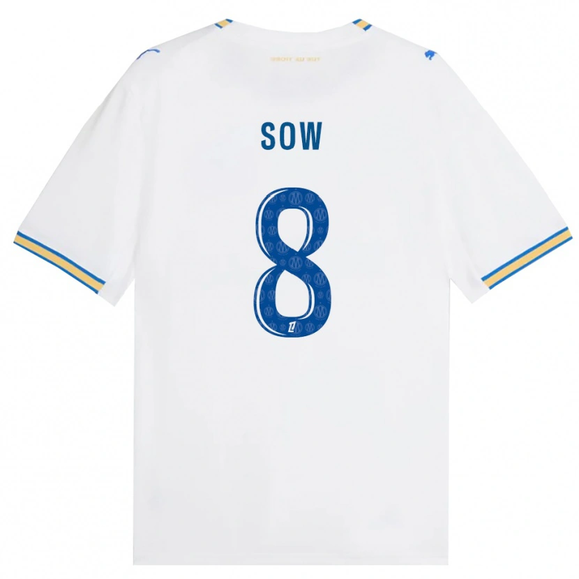 Danxen Kinder Mbayang Sow #8 Dodgerblau Weiß Heimtrikot Trikot 2026/27 T-Shirt Österreich