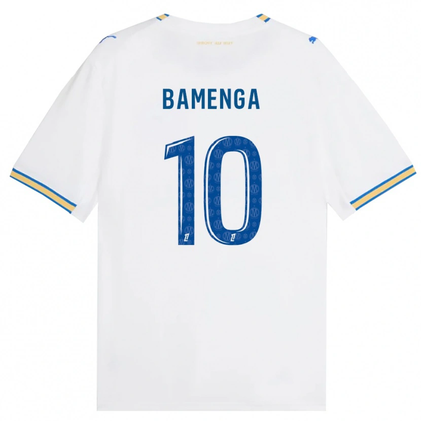 Danxen Kinder Naomie Bamenga #10 Dodgerblau Weiß Heimtrikot Trikot 2026/27 T-Shirt Österreich