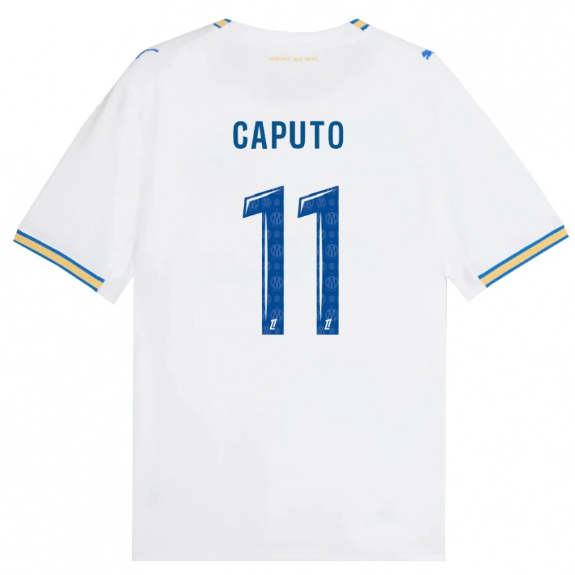 Danxen Kinder Cindy Caputo #11 Dodgerblau Weiß Heimtrikot Trikot 2026/27 T-Shirt Österreich
