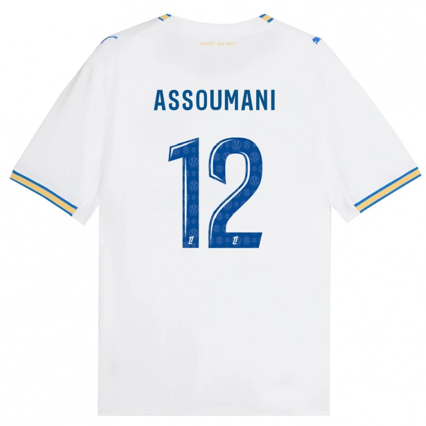 Danxen Kinder Saïfi Assoumani #12 Dodgerblau Weiß Heimtrikot Trikot 2026/27 T-Shirt Österreich
