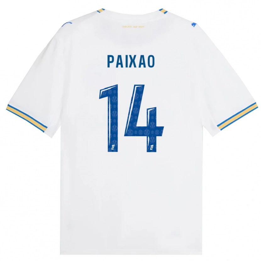Danxen Kinder Igor Paixão #14 Dodgerblau Weiß Heimtrikot Trikot 2026/27 T-Shirt Österreich