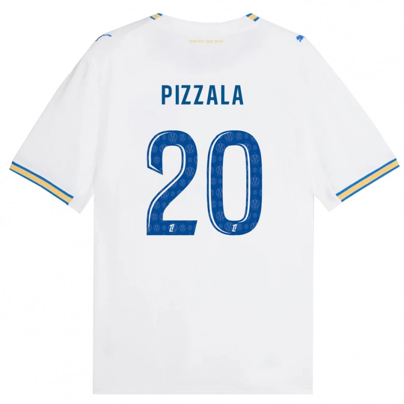 Danxen Kinder Caroline Pizzala #20 Dodgerblau Weiß Heimtrikot Trikot 2026/27 T-Shirt Österreich