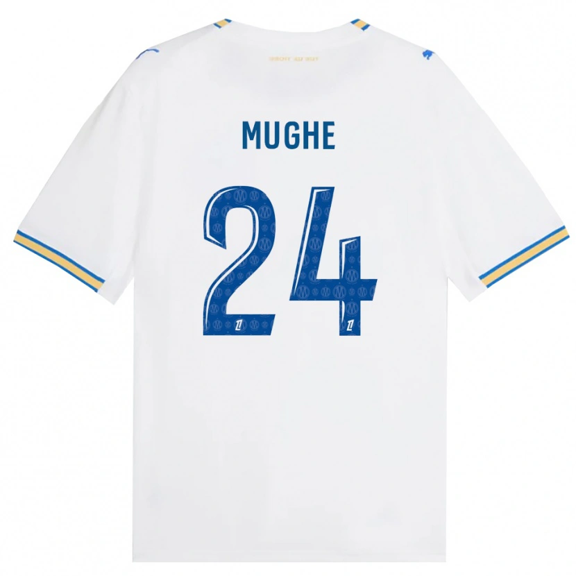 Danxen Kinder François Mughe #24 Dodgerblau Weiß Heimtrikot Trikot 2026/27 T-Shirt Österreich