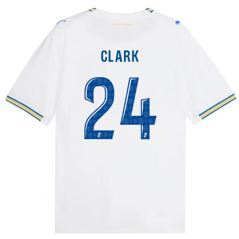 Danxen Kinder Ashley Clark #24 Dodgerblau Weiß Heimtrikot Trikot 2026/27 T-Shirt Österreich