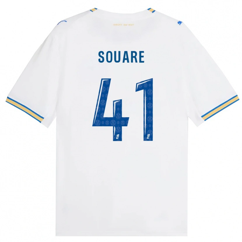 Danxen Kinder Cheick Souare #41 Dodgerblau Weiß Heimtrikot Trikot 2026/27 T-Shirt Österreich