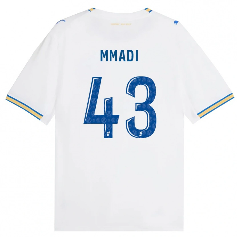 Danxen Kinder Tadjidine Mmadi #43 Dodgerblau Weiß Heimtrikot Trikot 2026/27 T-Shirt Österreich