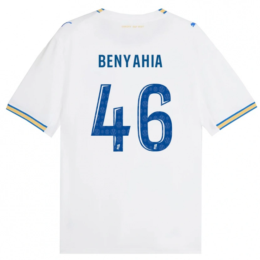 Danxen Kinder Aylan Benyahia-Tani #46 Dodgerblau Weiß Heimtrikot Trikot 2026/27 T-Shirt Österreich