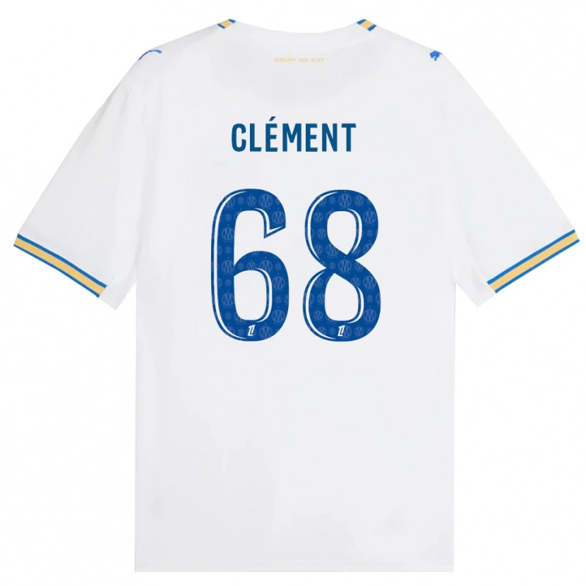 Danxen Kinder Mathis Clément #68 Dodgerblau Weiß Heimtrikot Trikot 2026/27 T-Shirt Österreich