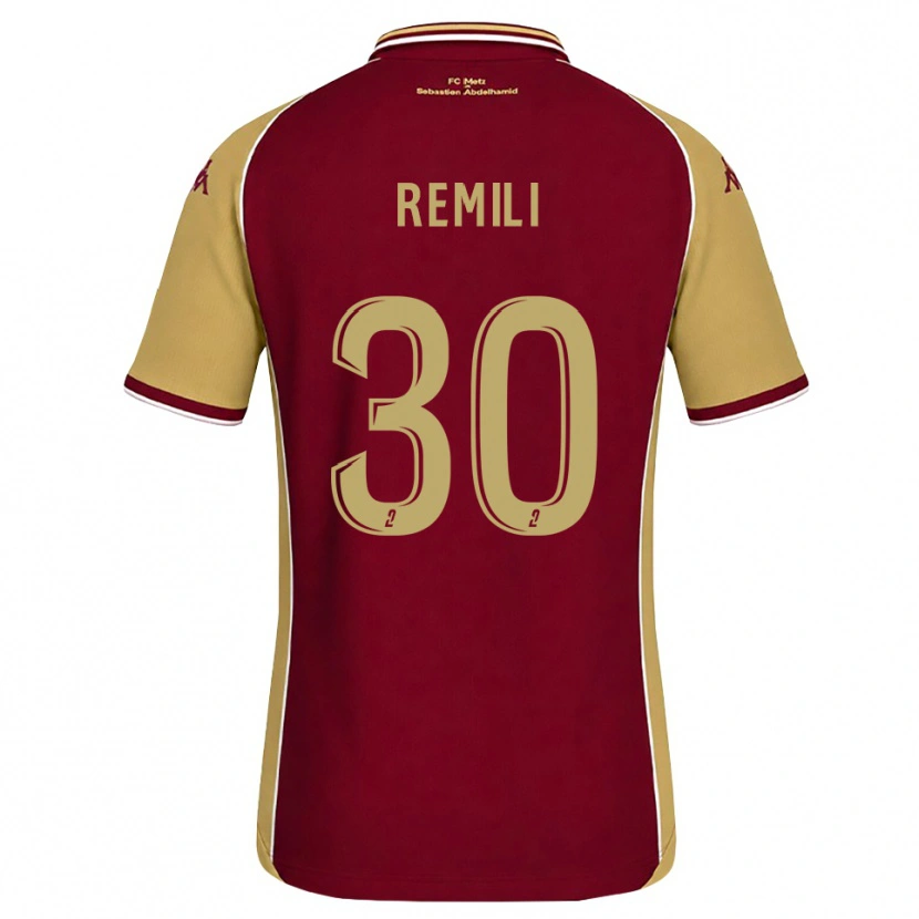 Danxen Kinder Célia Remili #30 Goldrute Dunkelrot Heimtrikot Trikot 2026/27 T-Shirt Österreich