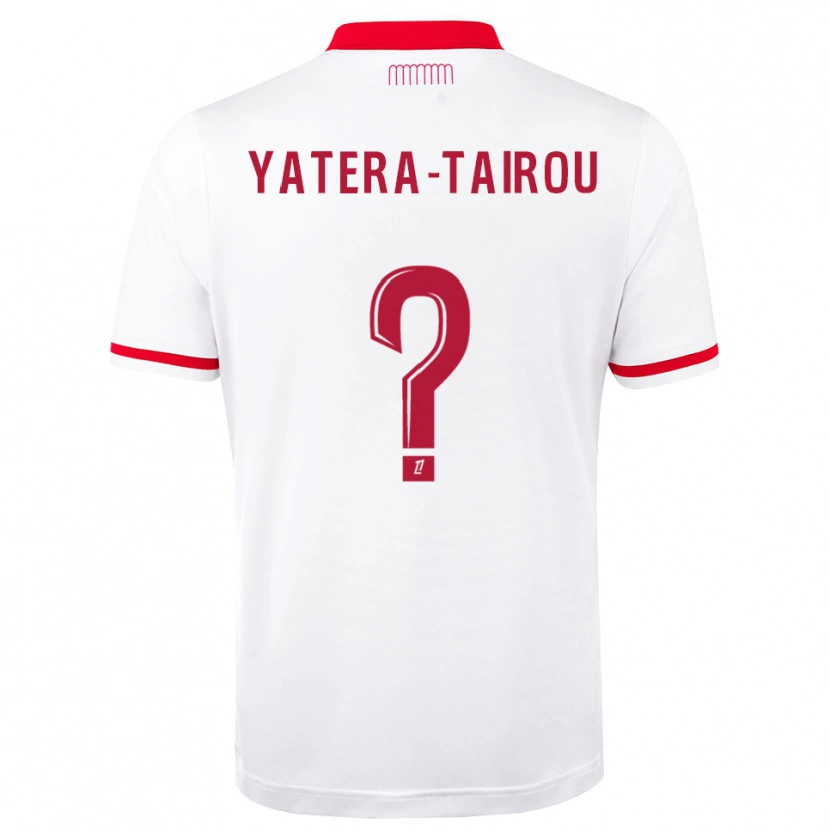 Danxen Kinder Lassana Yatera-Tairou #0 Rot Weiß Heimtrikot Trikot 2026/27 T-Shirt Österreich