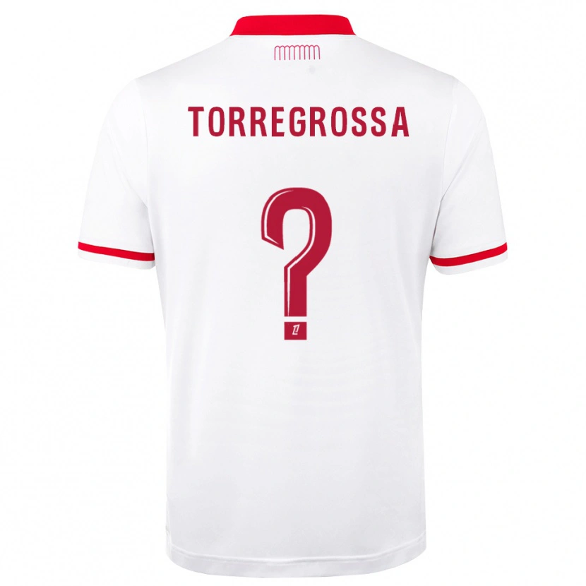 Danxen Kinder Hugo Torregrossa #0 Rot Weiß Heimtrikot Trikot 2026/27 T-Shirt Österreich