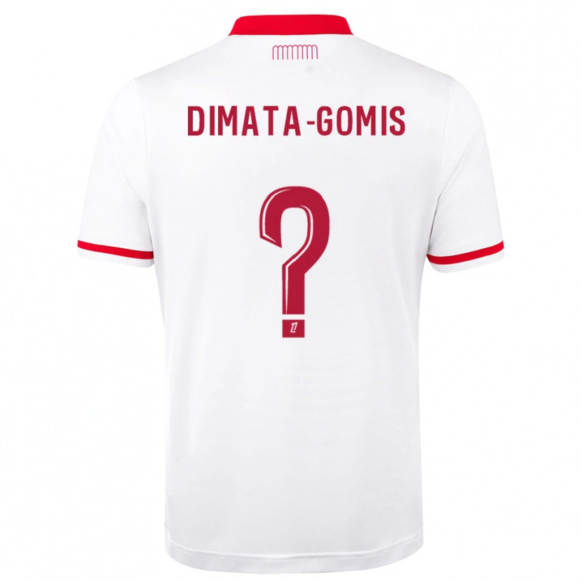 Danxen Kinder Kamron Dimata-Gomis #0 Rot Weiß Heimtrikot Trikot 2026/27 T-Shirt Österreich