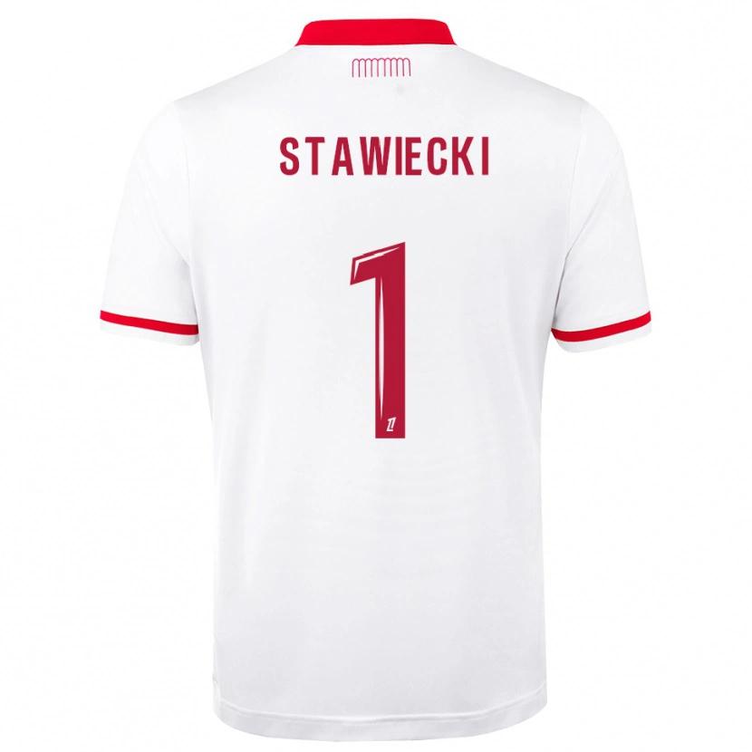 Danxen Kinder Jules Stawiecki #1 Rot Weiß Heimtrikot Trikot 2026/27 T-Shirt Österreich