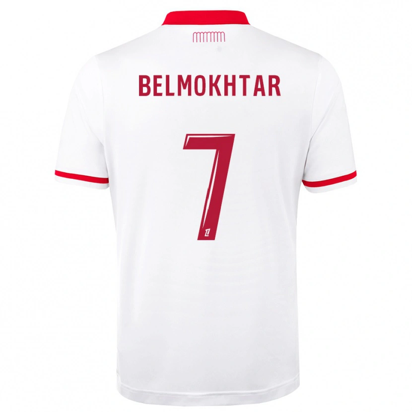 Danxen Kinder Ilies Belmokhtar #7 Rot Weiß Heimtrikot Trikot 2026/27 T-Shirt Österreich