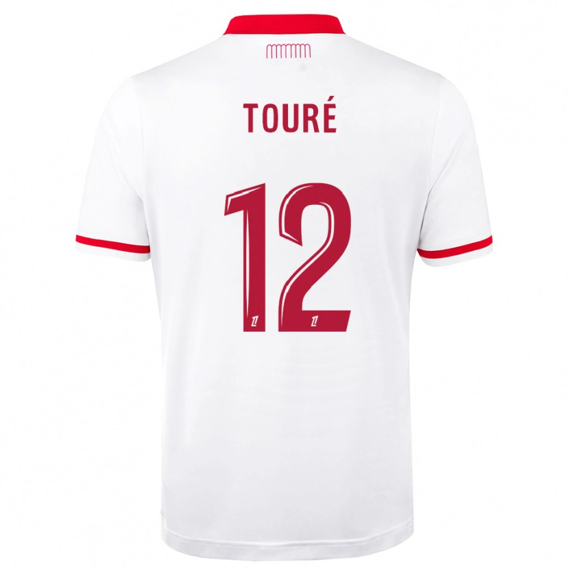 Danxen Kinder Ilane Touré #12 Rot Weiß Heimtrikot Trikot 2026/27 T-Shirt Österreich