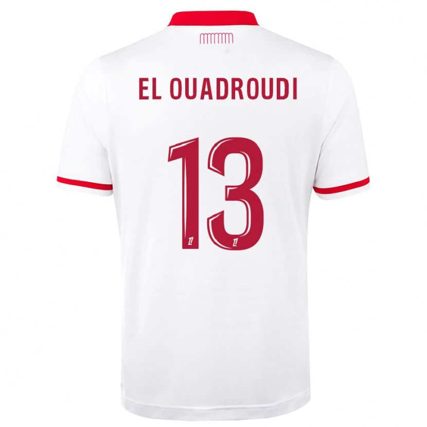 Danxen Kinder Imrane El Ouaroudi #13 Rot Weiß Heimtrikot Trikot 2026/27 T-Shirt Österreich
