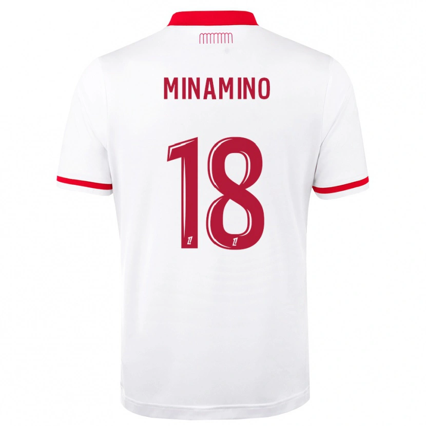 Danxen Kinder Takumi Minamino #18 Rot Weiß Heimtrikot Trikot 2026/27 T-Shirt Österreich