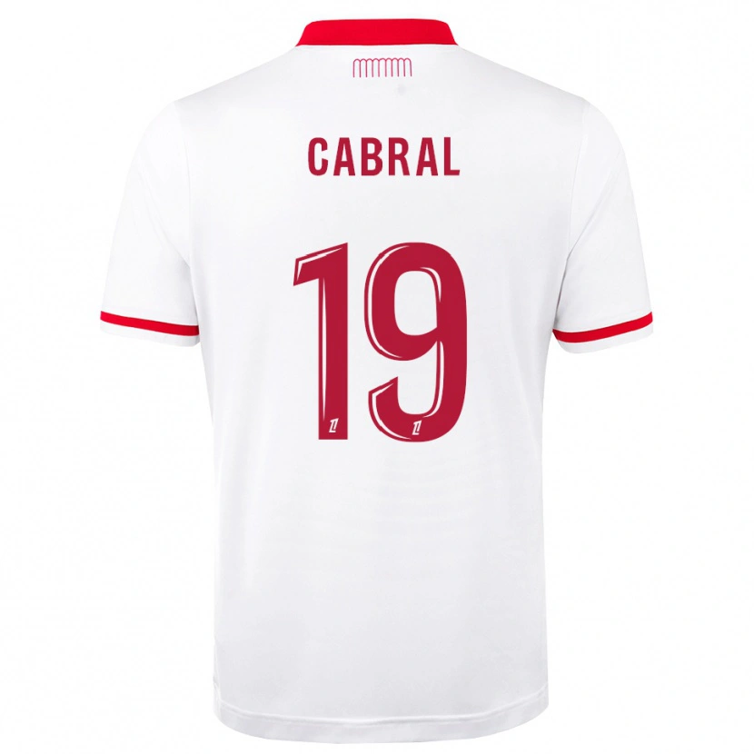 Danxen Kinder Pape Cabral #19 Rot Weiß Heimtrikot Trikot 2026/27 T-Shirt Österreich