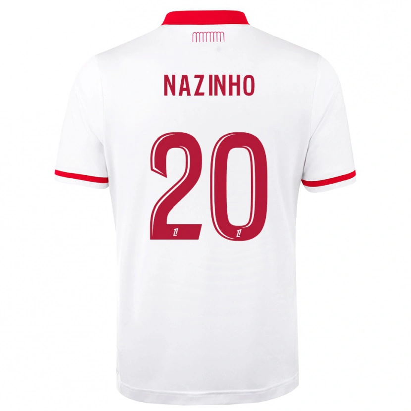 Danxen Kinder Flávio Basilua Jacinto Dos Nazinho #20 Rot Weiß Heimtrikot Trikot 2026/27 T-Shirt Österreich