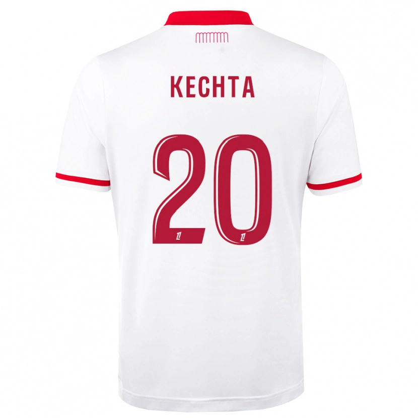 Danxen Kinder Amine Kechta #20 Rot Weiß Heimtrikot Trikot 2026/27 T-Shirt Österreich