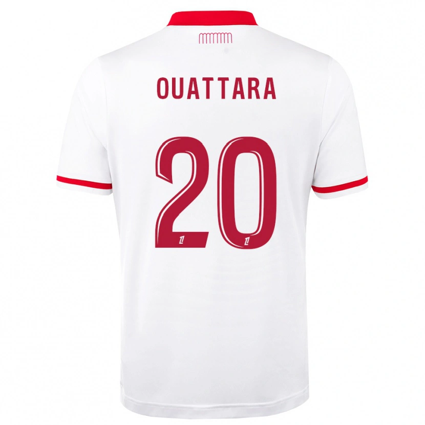 Danxen Kinder Kassoum Ouattara #20 Rot Weiß Heimtrikot Trikot 2026/27 T-Shirt Österreich