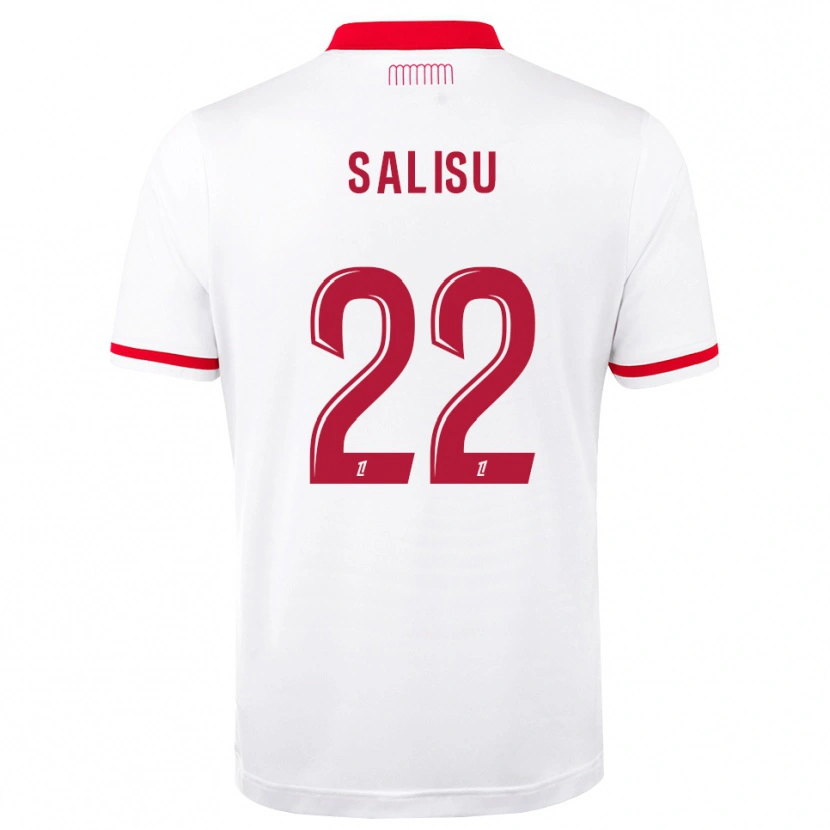 Danxen Kinder Mohammed Salisu #22 Rot Weiß Heimtrikot Trikot 2026/27 T-Shirt Österreich
