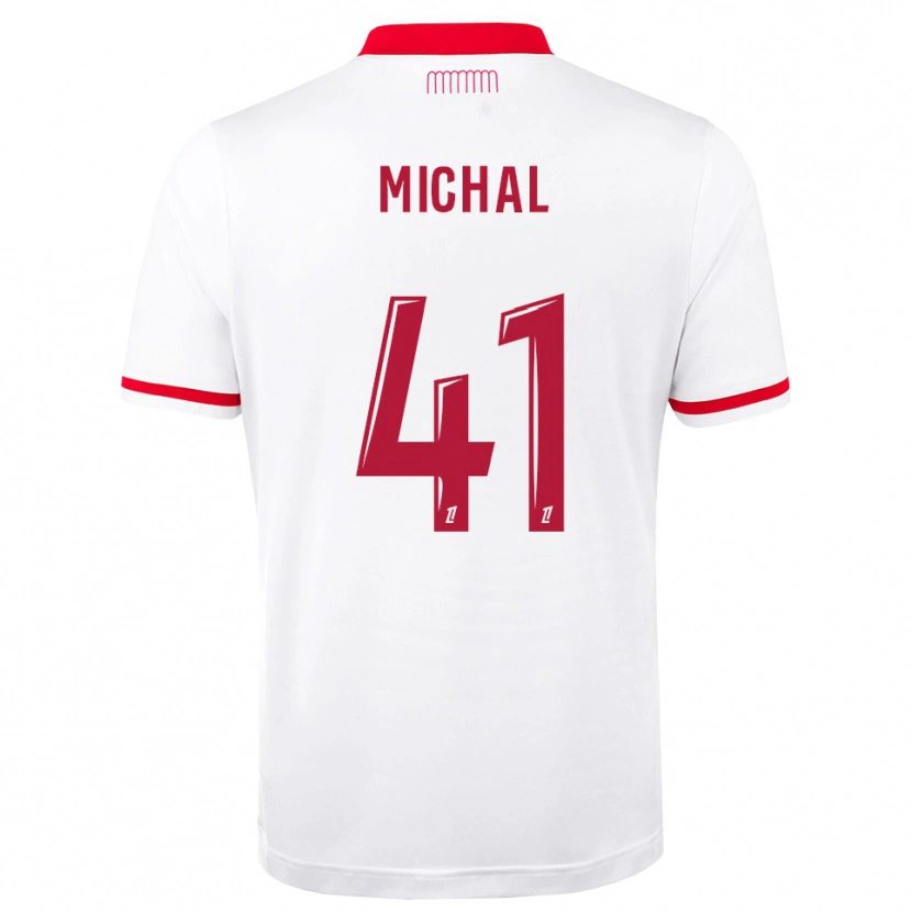 Danxen Kinder Lucas Michal #41 Rot Weiß Heimtrikot Trikot 2026/27 T-Shirt Österreich