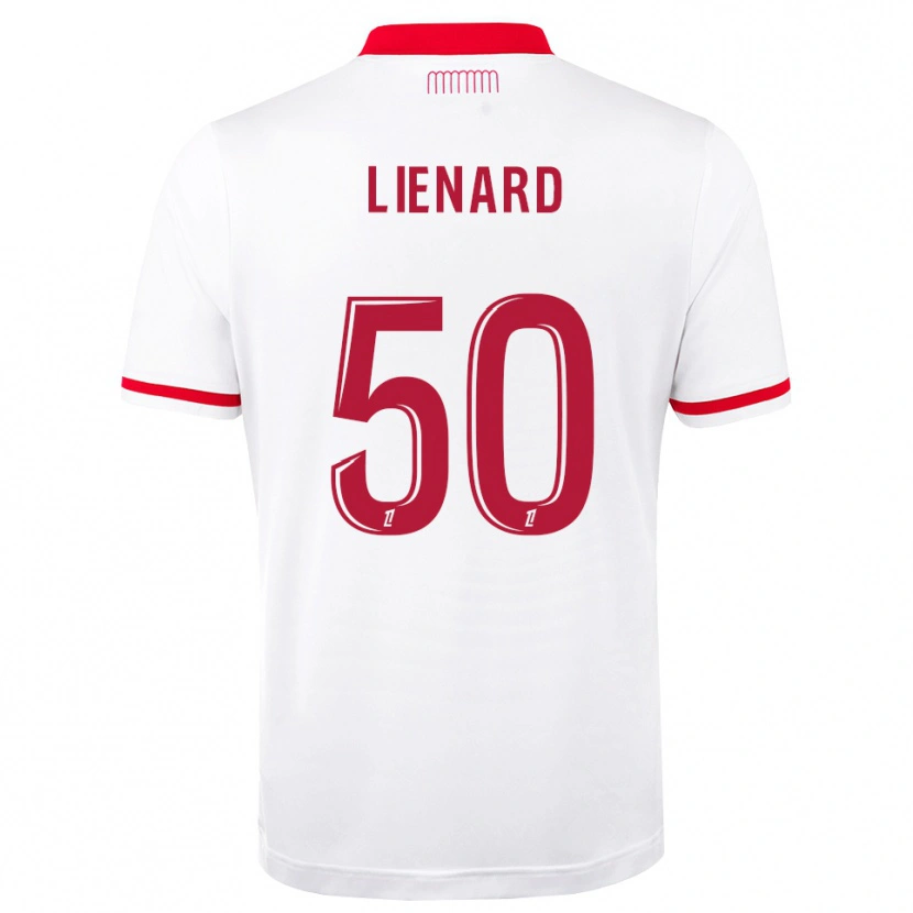Danxen Kinder Yann Lienard #50 Rot Weiß Heimtrikot Trikot 2026/27 T-Shirt Österreich