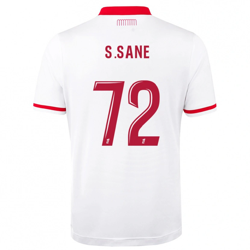 Danxen Kinder Sadibou Sané #72 Rot Weiß Heimtrikot Trikot 2026/27 T-Shirt Österreich