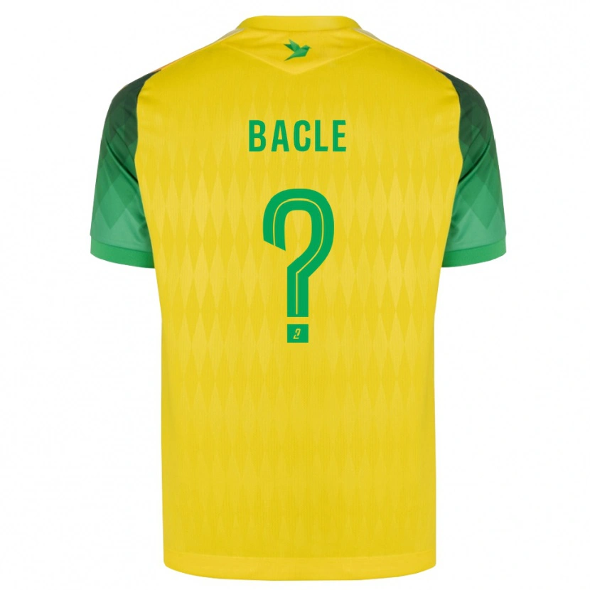 Danxen Kinder Thomas Bacle #0 Gelb Grün Rot Heimtrikot Trikot 2026/27 T-Shirt Österreich