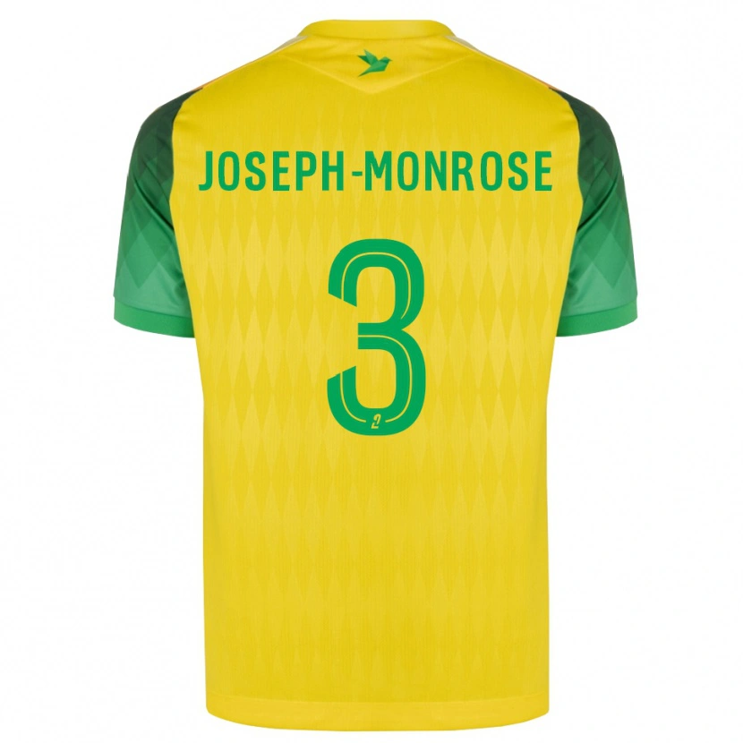 Danxen Kinder Florian Joseph-Monrose #3 Gelb Grün Rot Heimtrikot Trikot 2026/27 T-Shirt Österreich