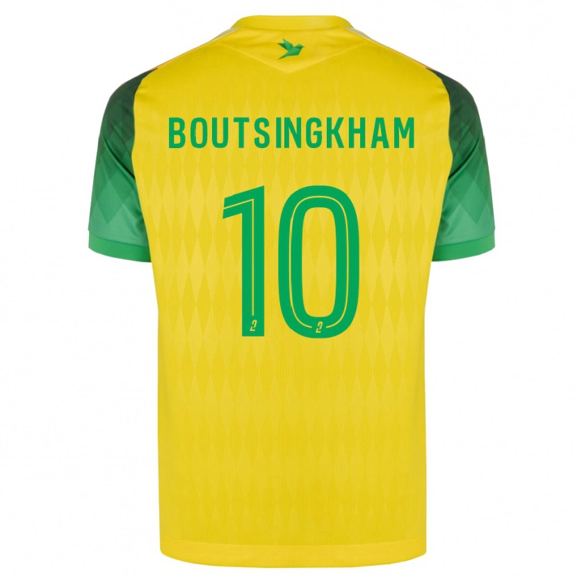 Danxen Kinder Hugo Boutsingkham #10 Gelb Grün Rot Heimtrikot Trikot 2026/27 T-Shirt Österreich