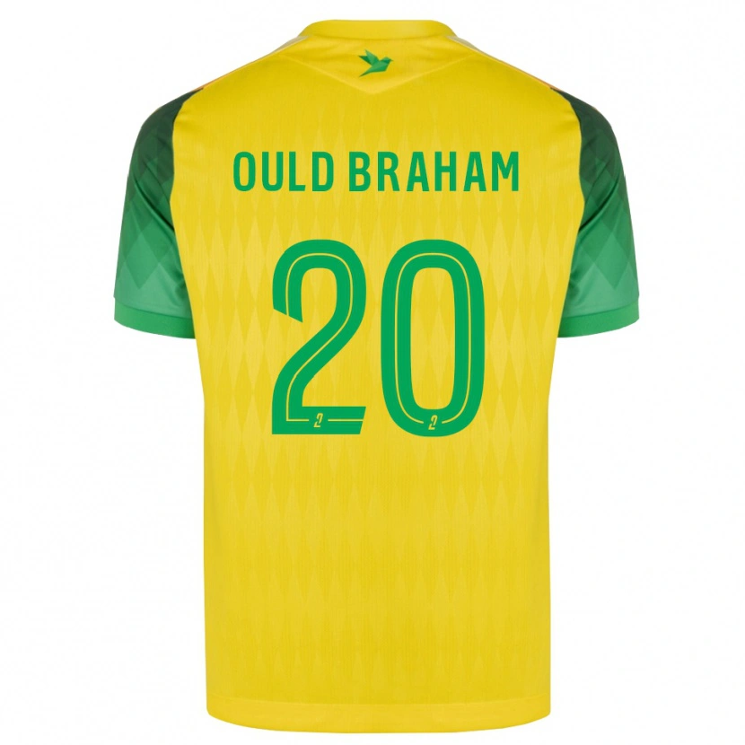 Danxen Kinder Amira Ould Braham #20 Gelb Grün Rot Heimtrikot Trikot 2026/27 T-Shirt Österreich