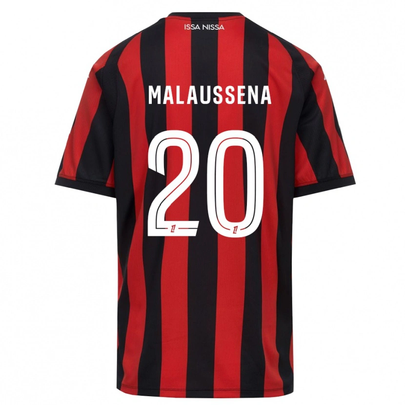 Danxen Kinder Angela Malaussena #20 Rot Schwarz Weiß Heimtrikot Trikot 2026/27 T-Shirt Österreich