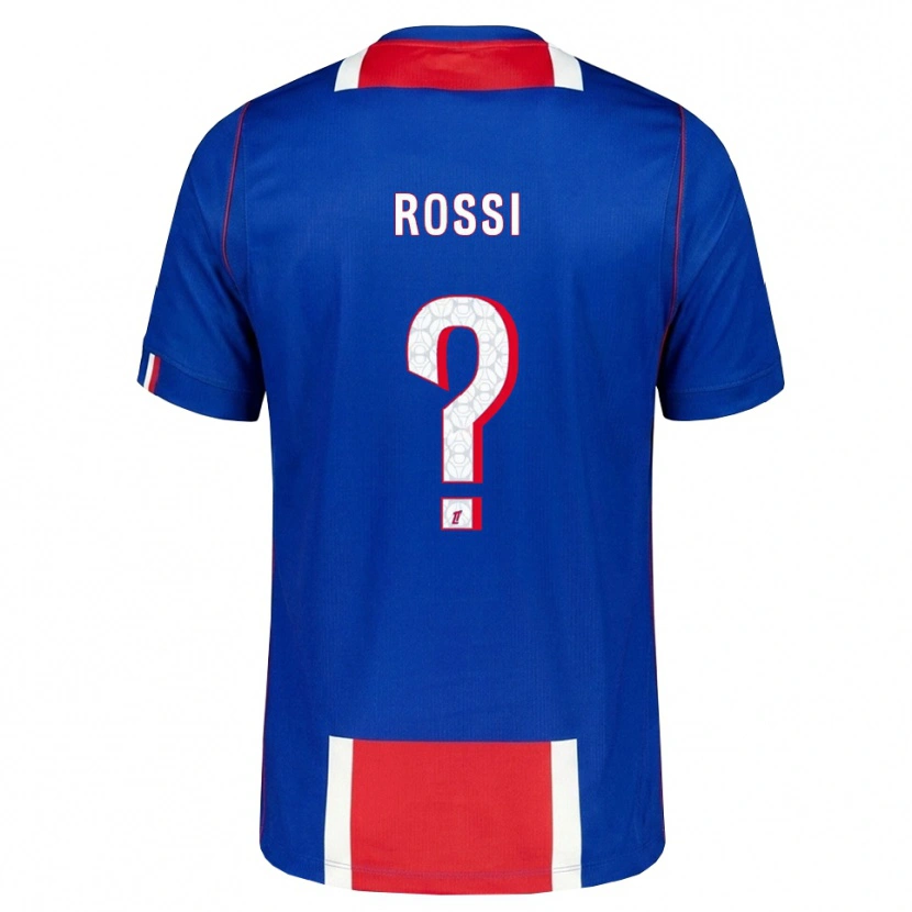 Danxen Kinder Fanny Rossi #0 Rot Weiß Blau Heimtrikot Trikot 2026/27 T-Shirt Österreich