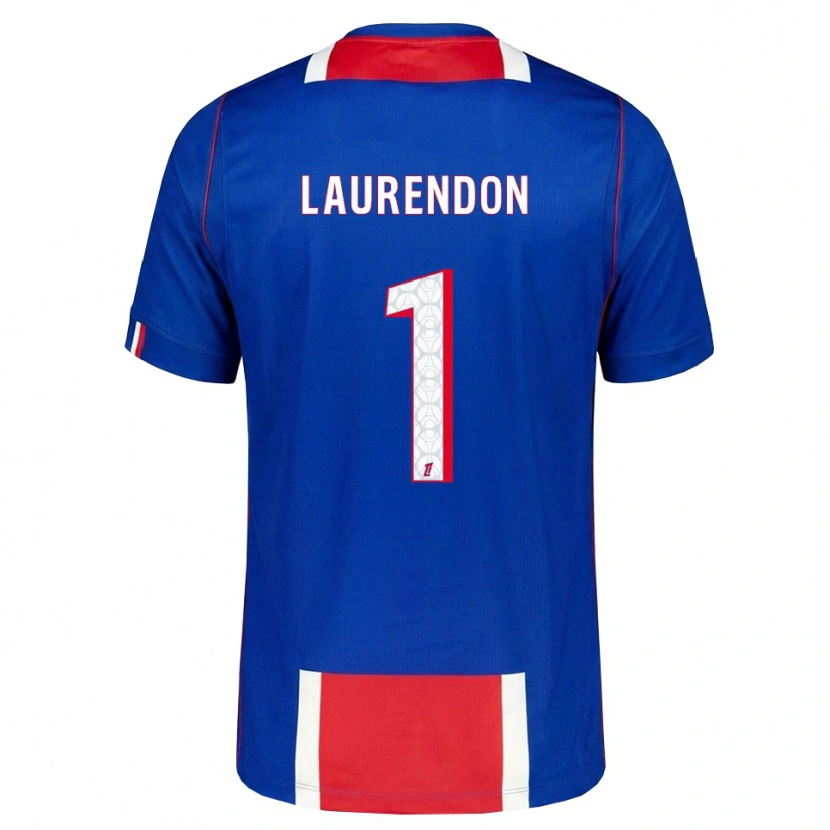 Danxen Kinder Bilal Laurendon #1 Rot Weiß Blau Heimtrikot Trikot 2026/27 T-Shirt Österreich