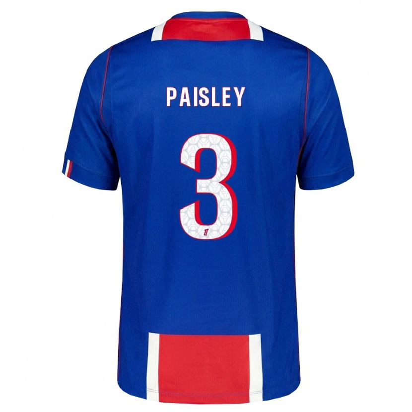 Danxen Kinder Jarell Paisley #3 Rot Weiß Blau Heimtrikot Trikot 2026/27 T-Shirt Österreich