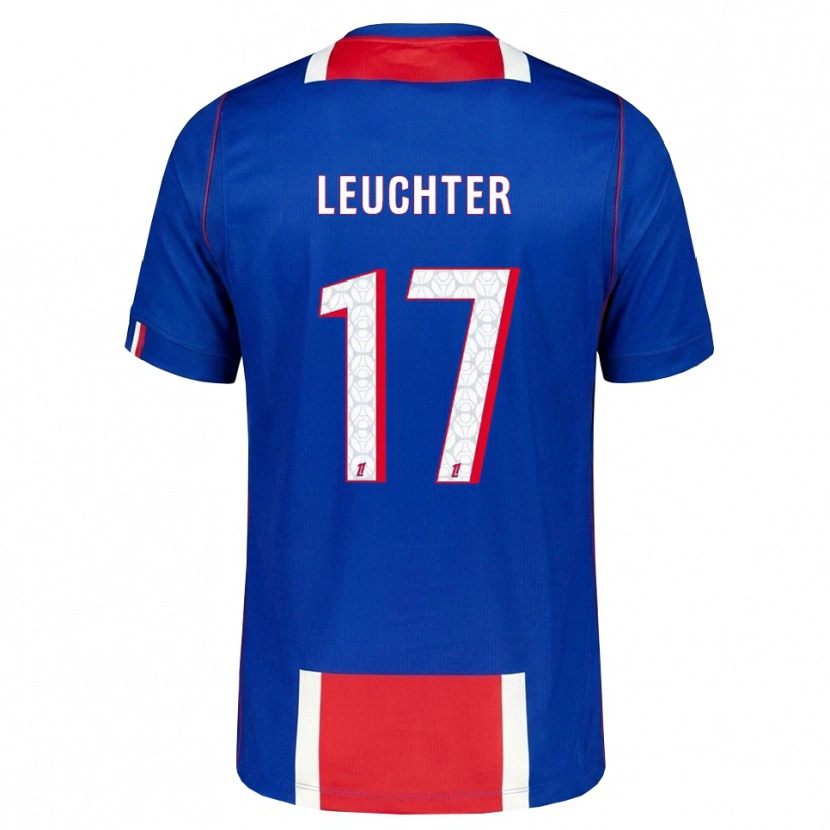 Danxen Kinder Romée Leuchter #17 Rot Weiß Blau Heimtrikot Trikot 2026/27 T-Shirt Österreich