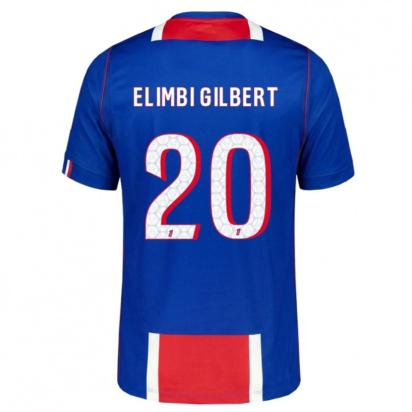 Danxen Kinder Tara Elimbi Gilbert #20 Rot Weiß Blau Heimtrikot Trikot 2026/27 T-Shirt Österreich