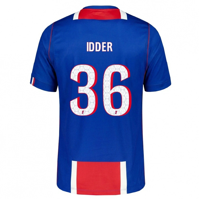 Danxen Kinder Younes Idder #36 Rot Weiß Blau Heimtrikot Trikot 2026/27 T-Shirt Österreich
